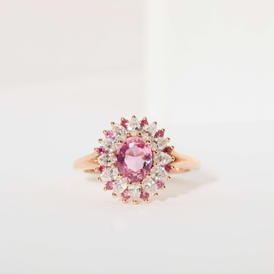 Bague Padapradscha