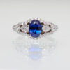 bague bandeau saphir