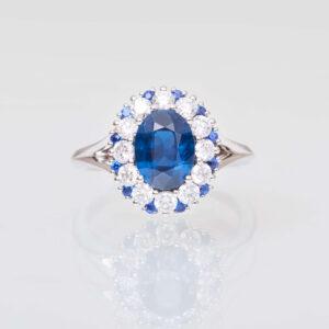 Bague Colombo - Spinelle Cobalt