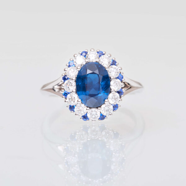 Bague Colombo - Spinelle Cobalt