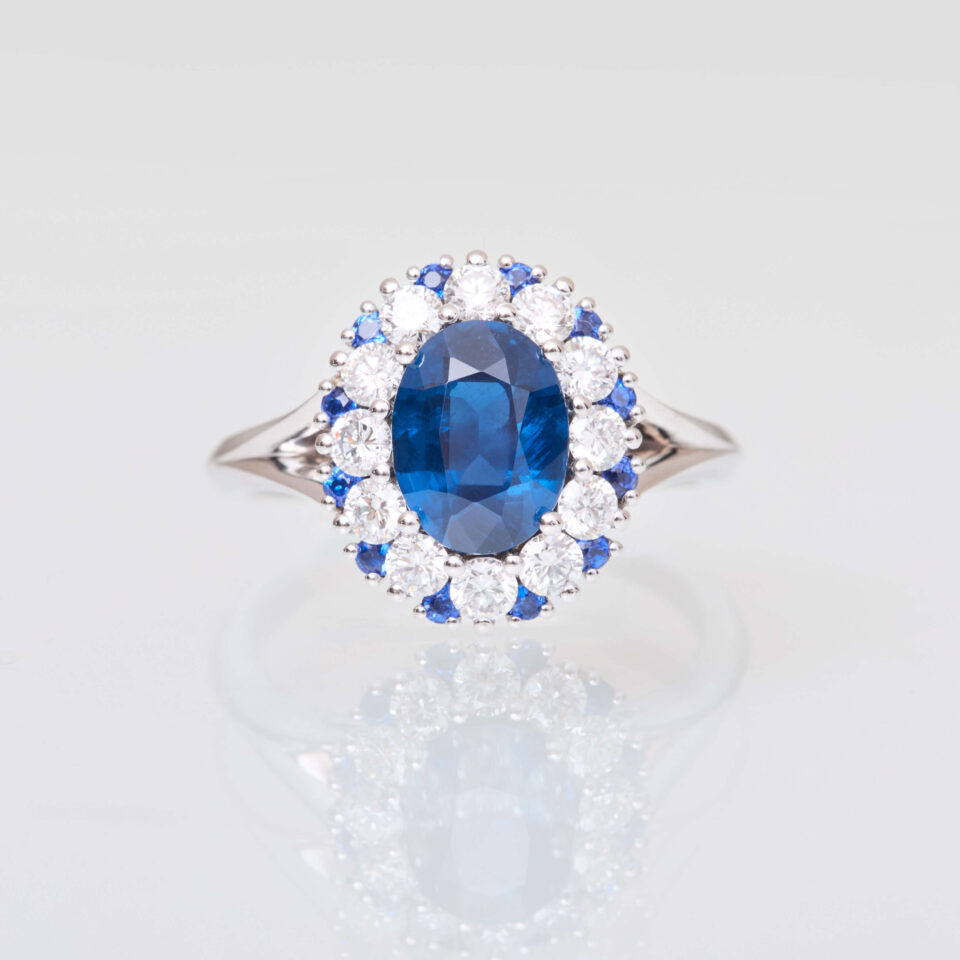 Bague Colombo - Spinelle Cobalt