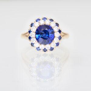 Bague Saphir Bleu