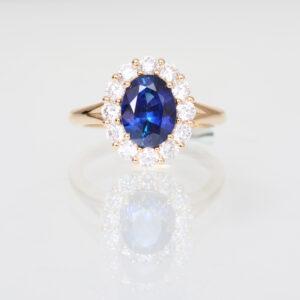 Bague Saphir Bleu