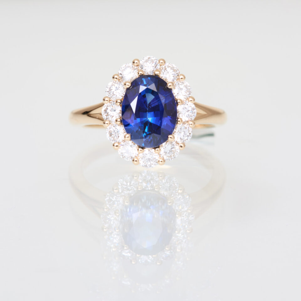 Bague Saphir Bleu
