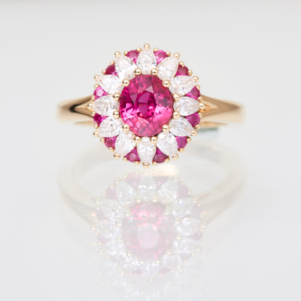 Bague Marguerite Ruby
