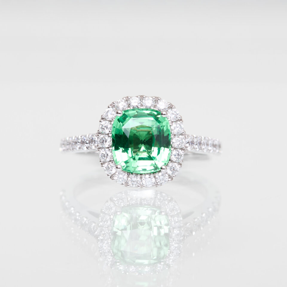 Bague Tsavorite