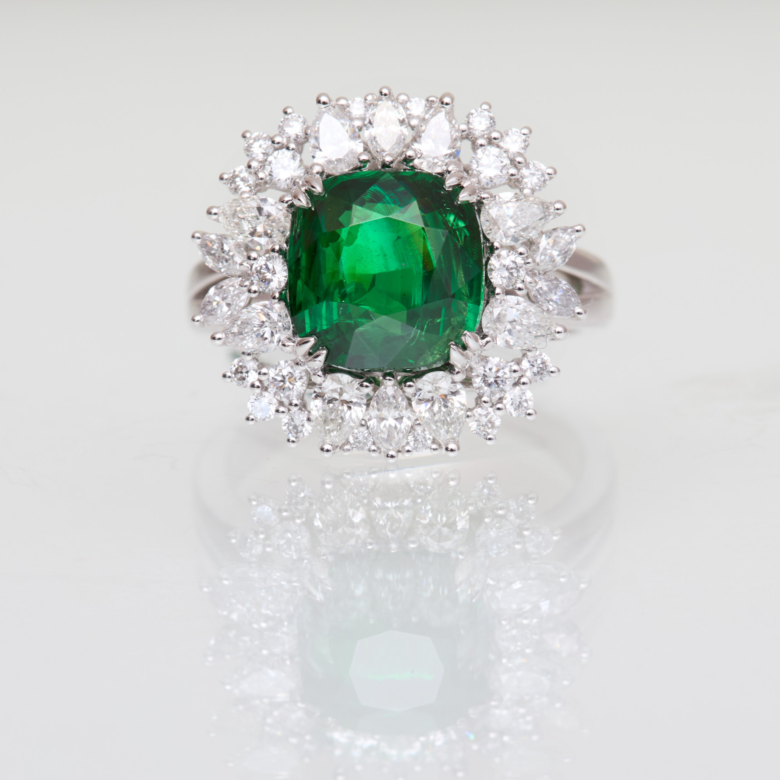 Bague Soleil - Tsavorite 5.06 carats