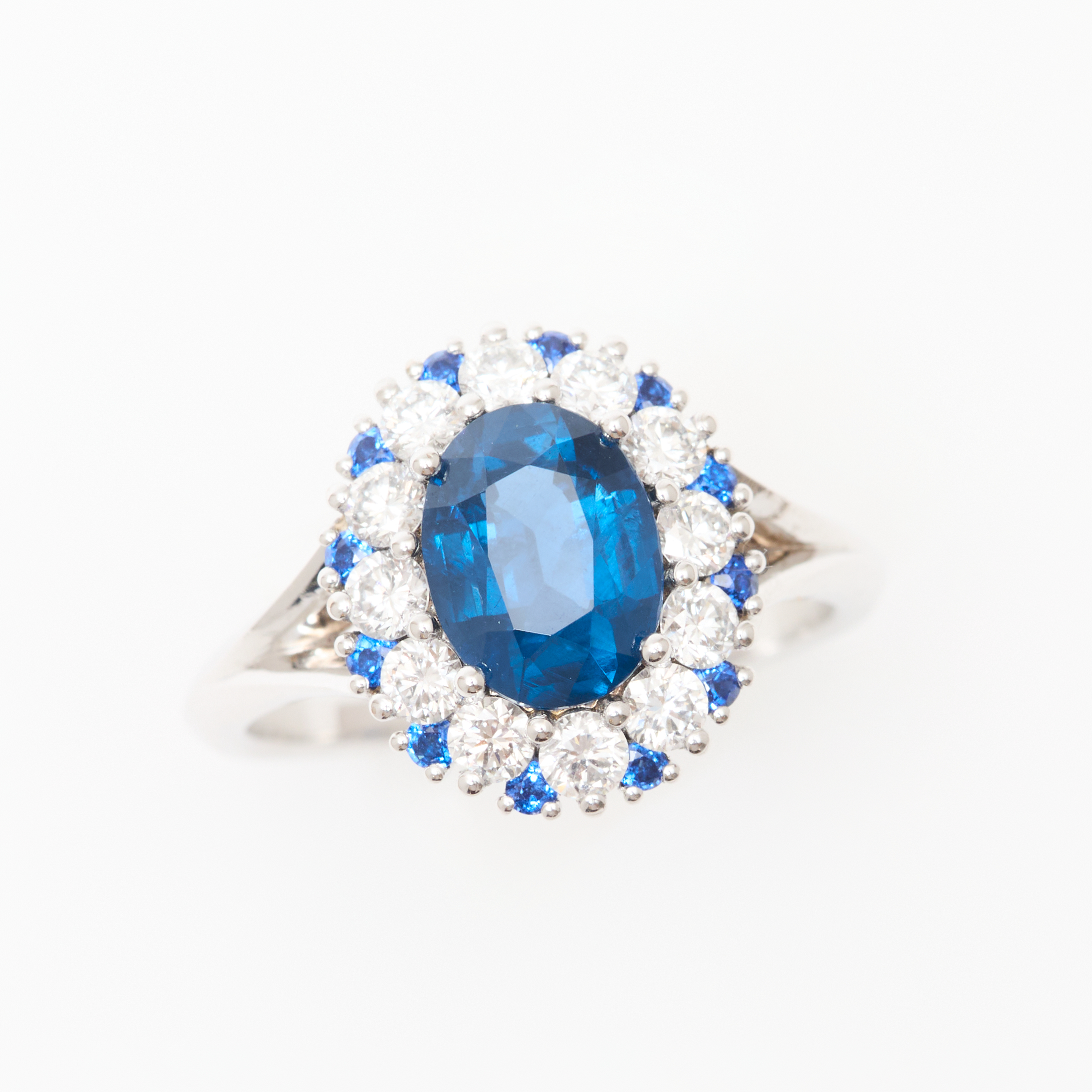 Bague Spinelle Cobalt