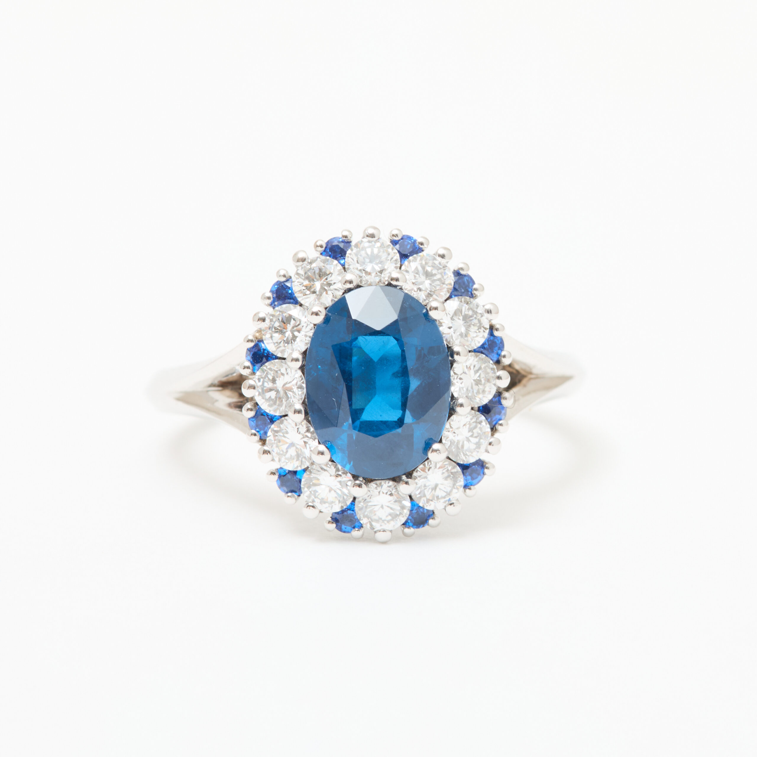Bague Spinelle Cobalt