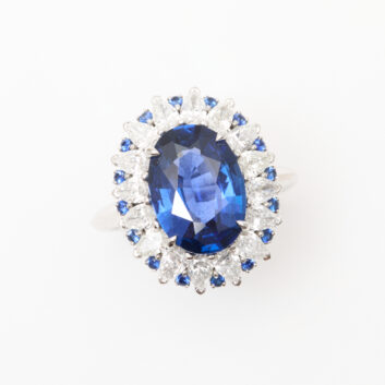 Bague Saphir Bleu