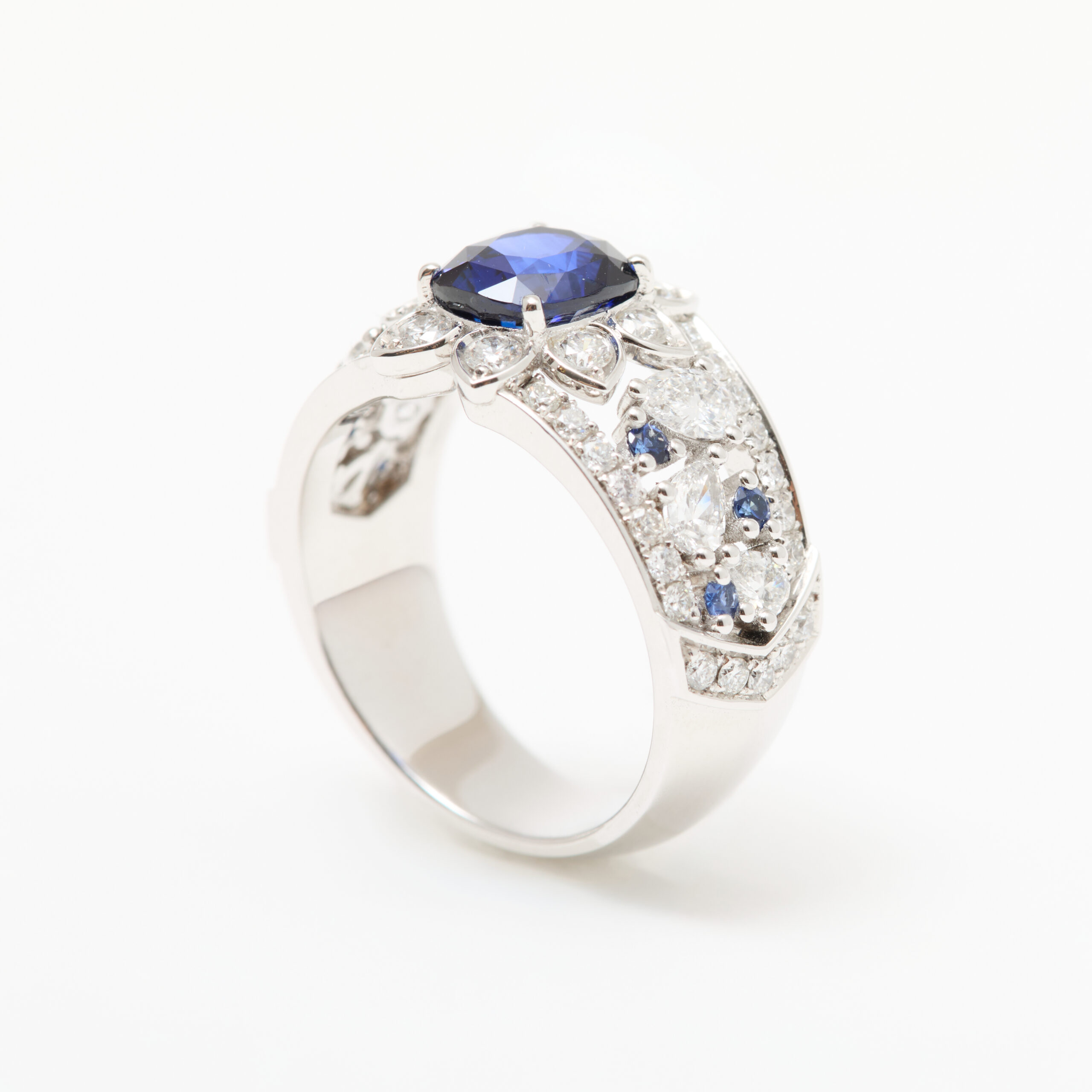 Bague Saphir Bleu