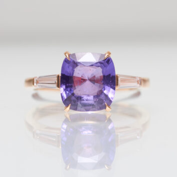 Bague Elahera - Saphir Violet 2.92 carats