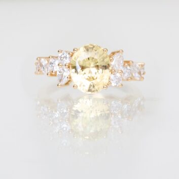 Bague Horana - Saphir Jaune 3.08 carats