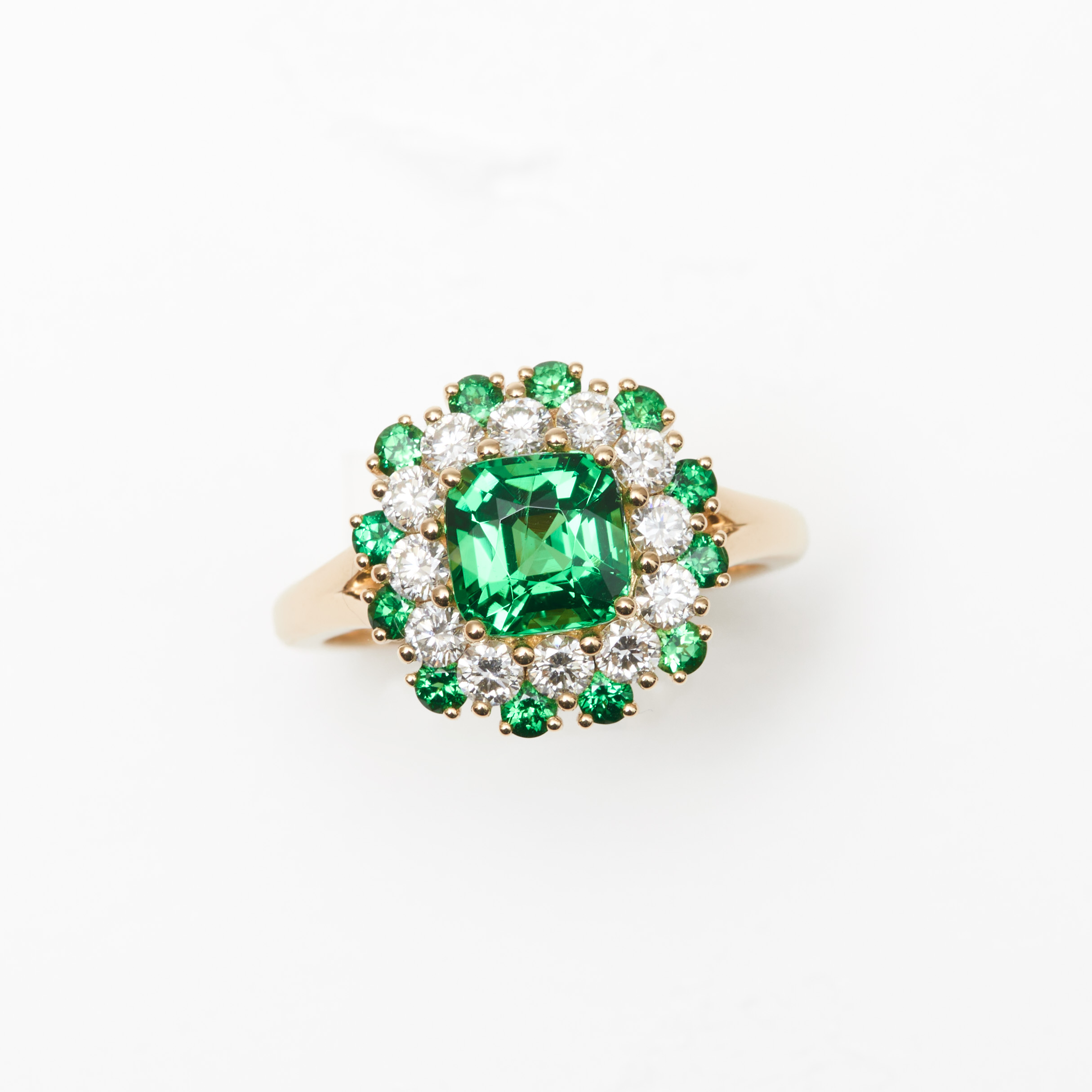 Bague Tsavorite