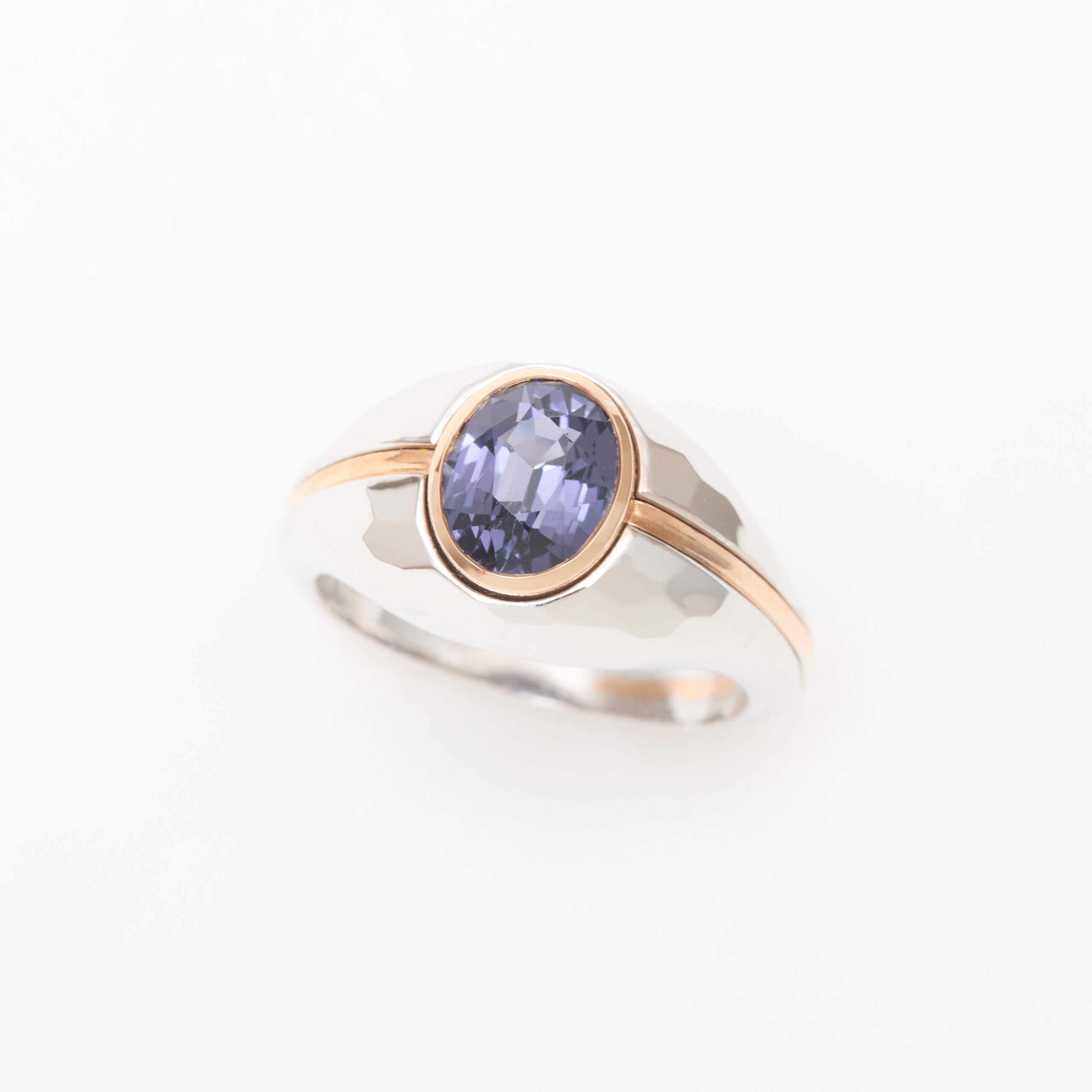 Bague saphir Violet