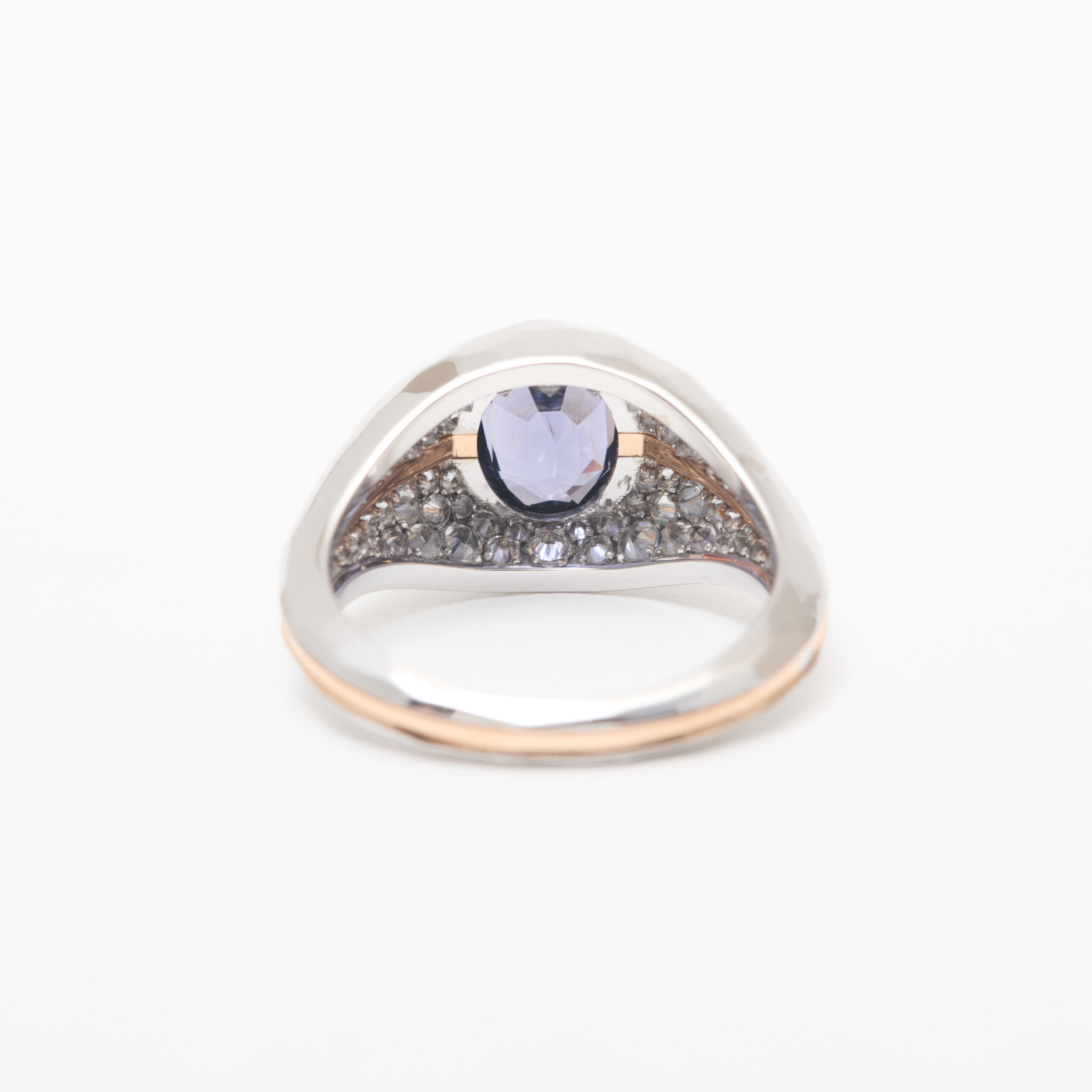 Bague saphir Violet