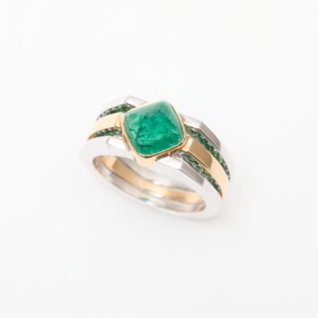Bague emeraude
