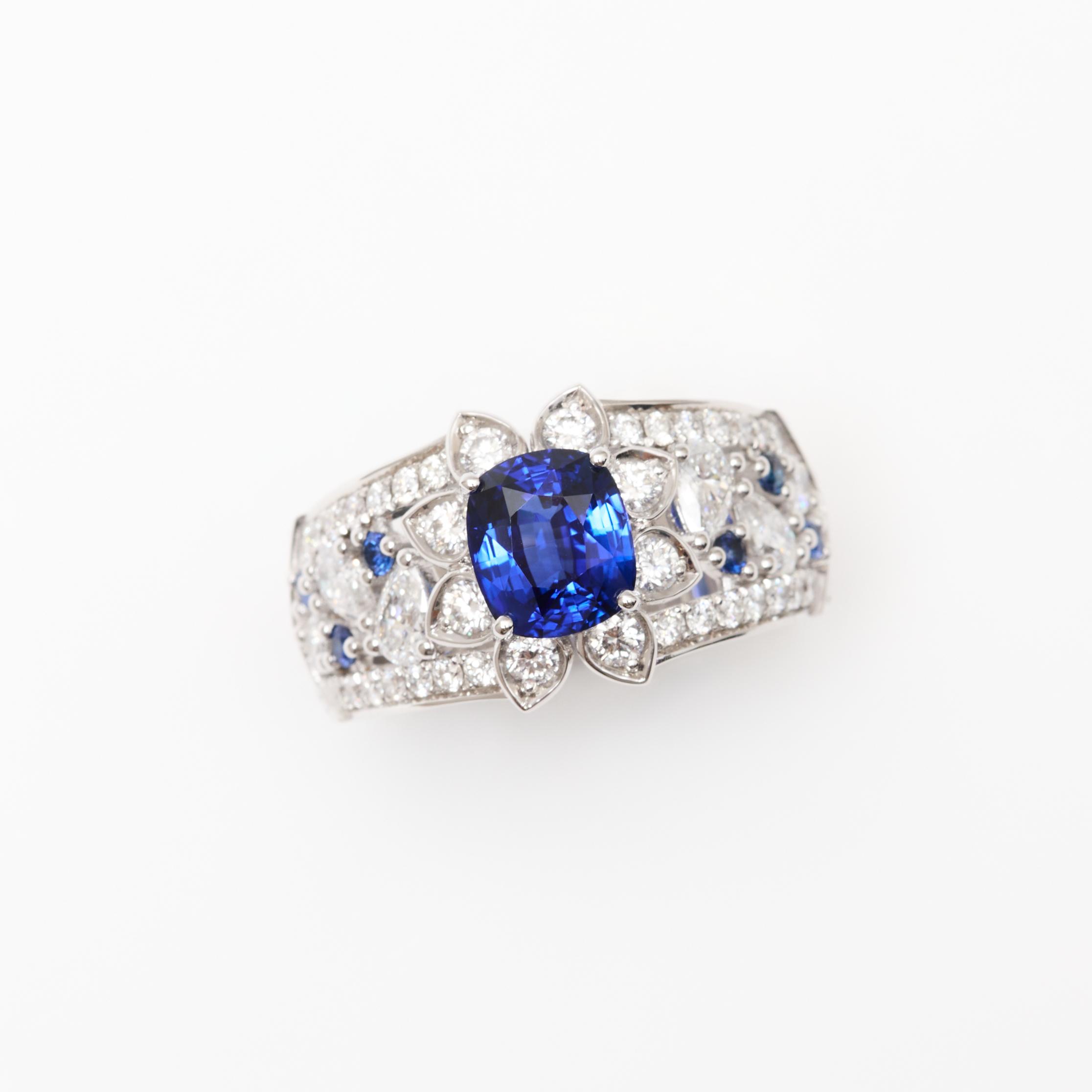 Bague Margot - Saphir Peacock 1.71 carats