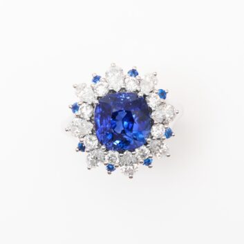 Bague Trincomalee - Saphir Peacock 5.07 carats