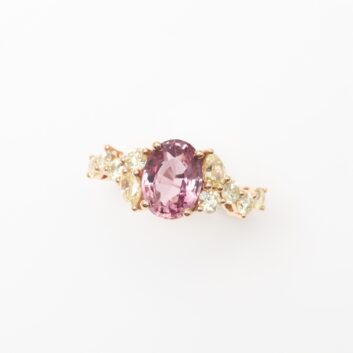 Bague Horana - Saphir Padparadscha 2.09 carats