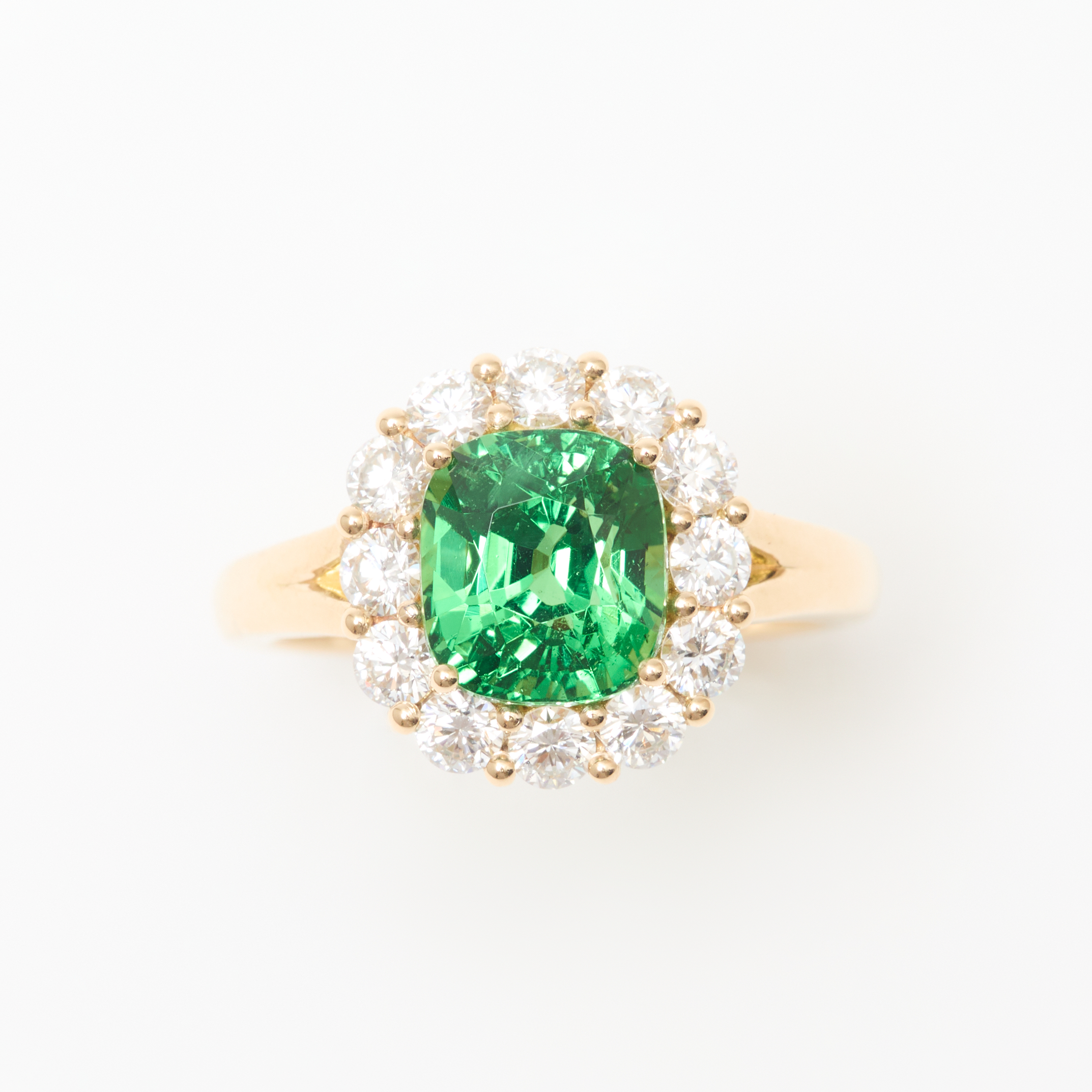 Bague Marguerite Tsavorite