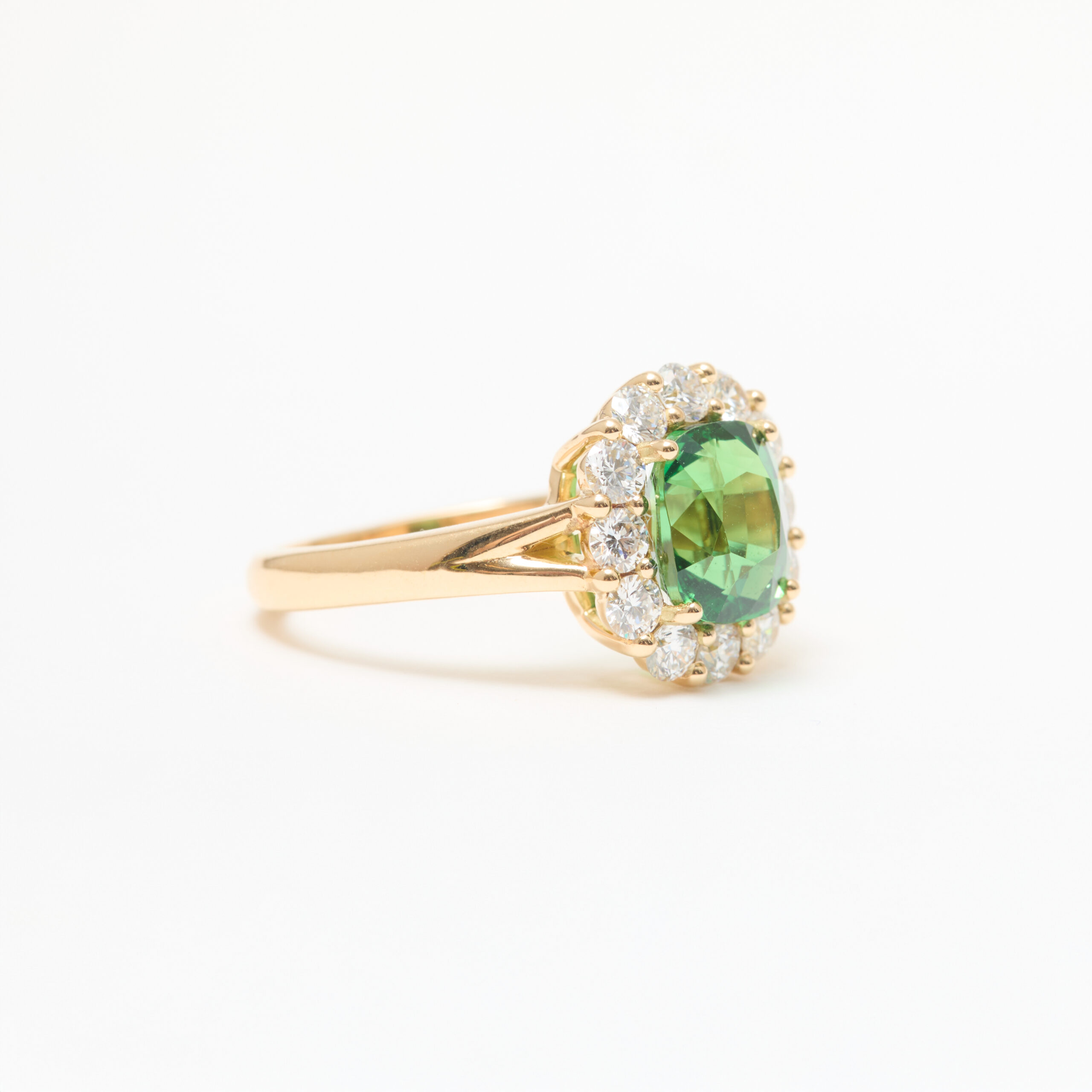 Bague Marguerite Tsavorite