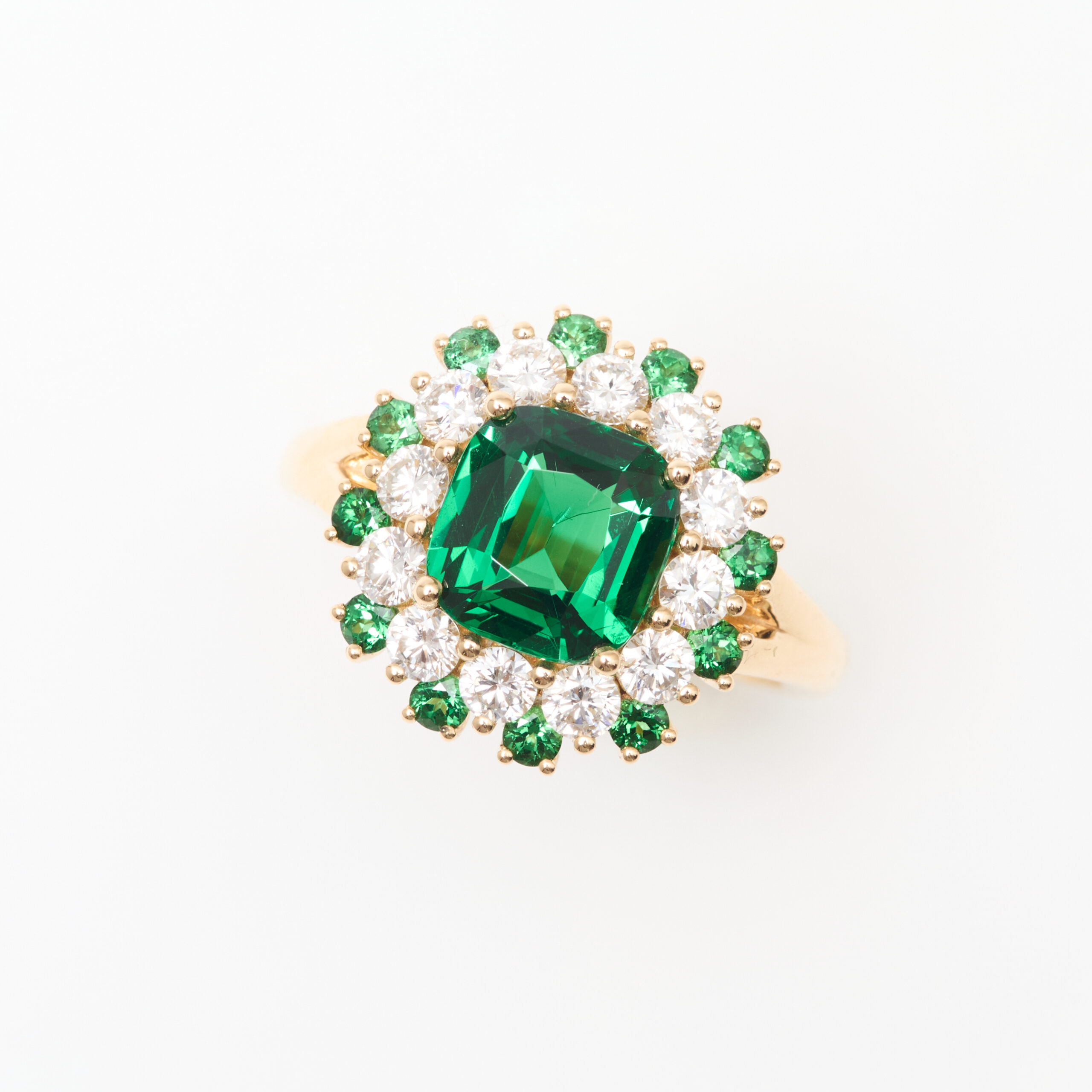 Bague Tsavorite