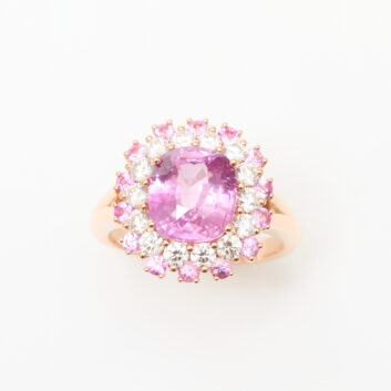 Bague Saphir Rose