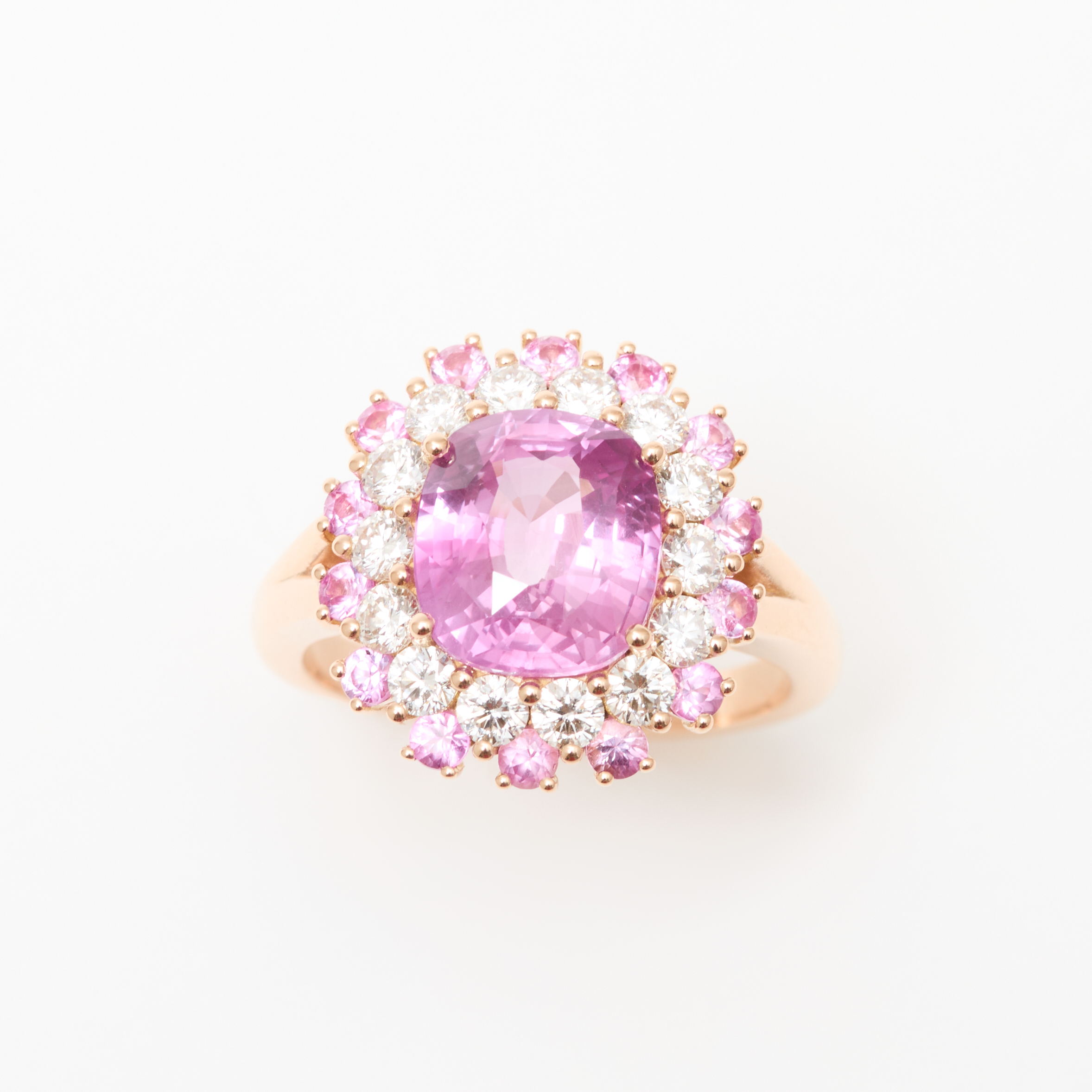Bague Saphir Rose