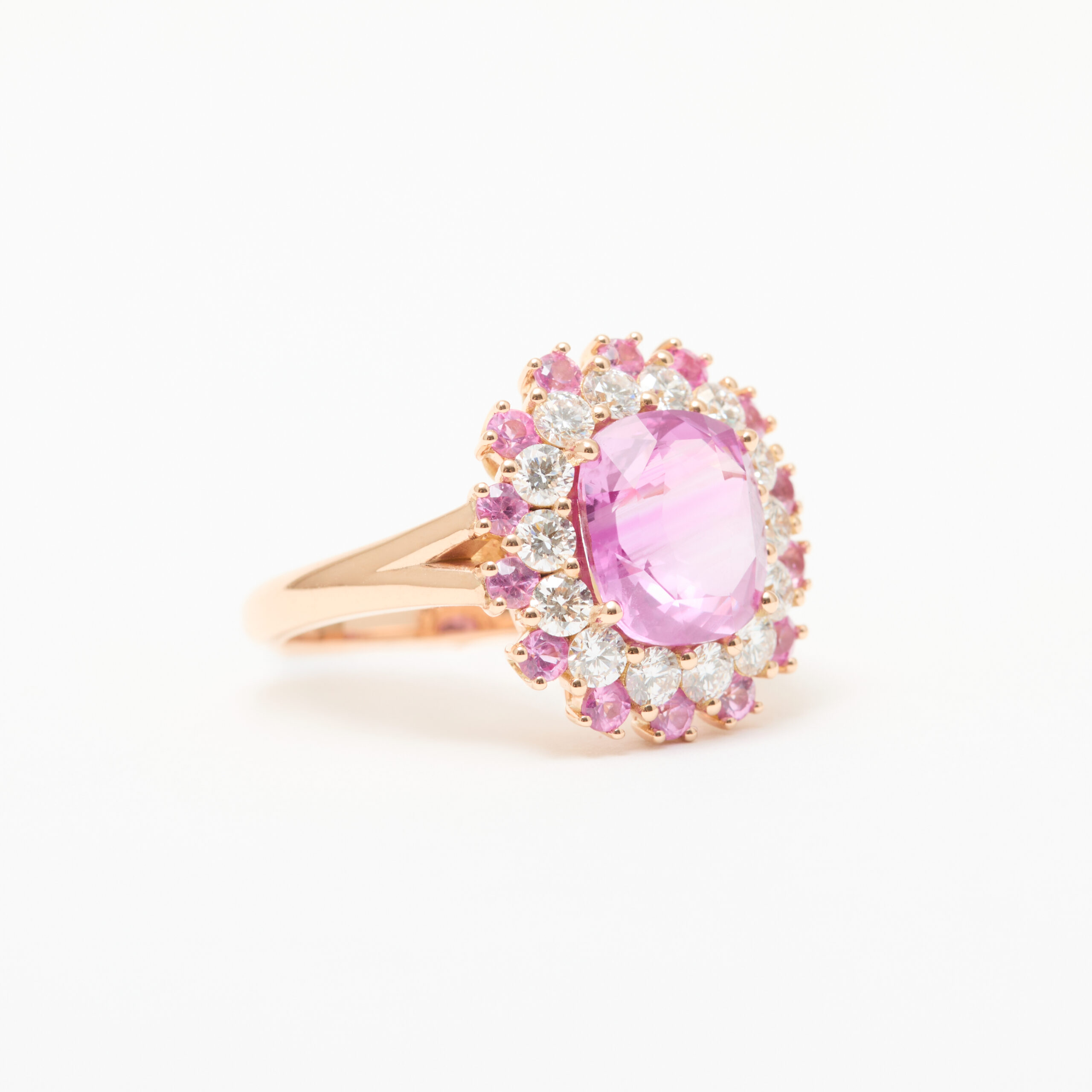 Bague Saphir Rose